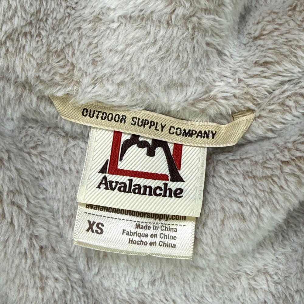 Avalanche Outdoor Supply Co Womens Fleece Lined Hooded Jacket Gray XS - Picture 5 of 9